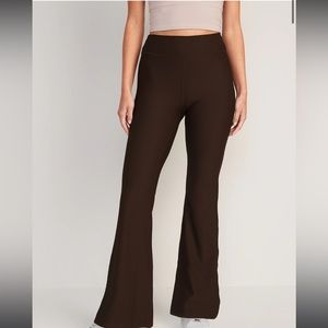 Extra High-Waisted PowerSoft Rib-Knit Flare Pants for Women